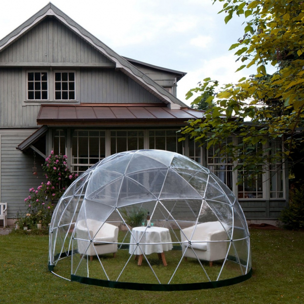 Сад-купол: 360° для отдыха всей семьи